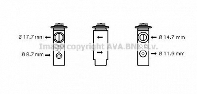 AVA QUALITY COOLING al1024 -  Расширительный клапан, кондиционер